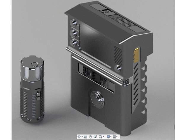 star trek tricorder discovery 3D print model - Mito3D