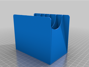 sob blasted wastes card tray customized 3d print model - Mito3D