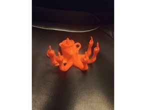 fuctopus mayonesa fucktopus mini sombrero 3d print model - Mito3D