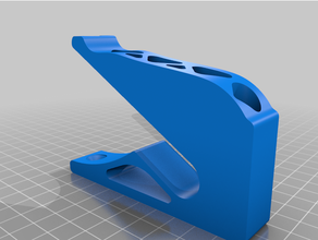 patineta longboard pared montar 3d print model - Mito3D