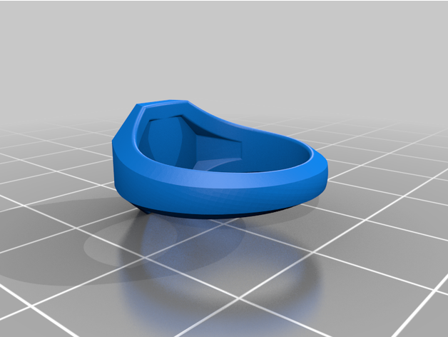 sinete anel joalheria 3D print model - Mito3D