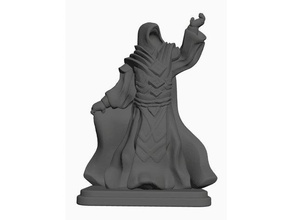 guild mage dark - redesigned heroquest resized plate dutchmogul hero quest 3d print model - Mito3D