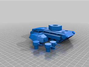 type 97 heavy tank 3d print model - Mito3D