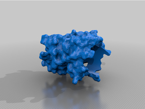Grün fluoreszierend Protein Lampe 3d print model - Mito3D