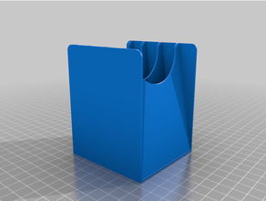 sob canyons card tray customized 3d print model - Mito3D