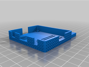 extrusión cuadro montar remezclar frambuesa pi 3 a+ caso funda 2040 3d print model - Mito3D