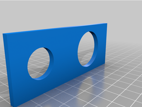 calibrazione piatto buchi 3d print model - Mito3D