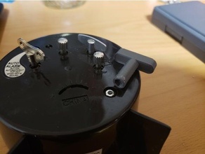 écrou chauffeur alarme l'horloge réparation établi freecad hexadécimal 3d print model - Mito3D