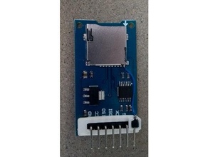 microsd module ajouter carte détecter épingle 3d print model - Mito3D