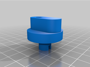 fourneau bouton 3d print model - Mito3D