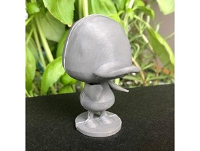 muchacha animal cruce Pato nintendo 3d print model - Mito3D