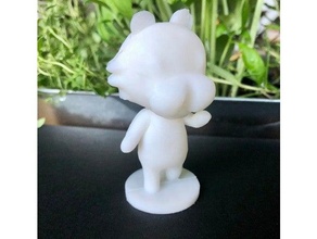 beyaz hayvan geçit bileklik Biancaw Claudia nintendo kaplan 3d print model - Mito3D