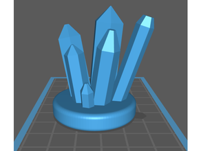 cristaux 3d print model - Mito3D