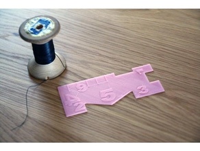 sewing measuring tool measurement 3d print model - Mito3D