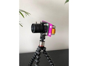 pi hq camera mount high quality raspberry 3d print model - Mito3D
