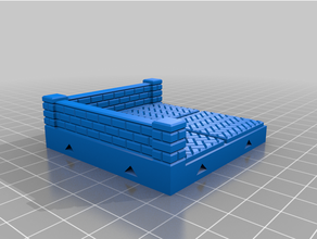 herringbone tiles 3d print model - Mito3D