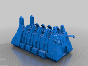 necron dread ark monolith 3d print model - Mito3D