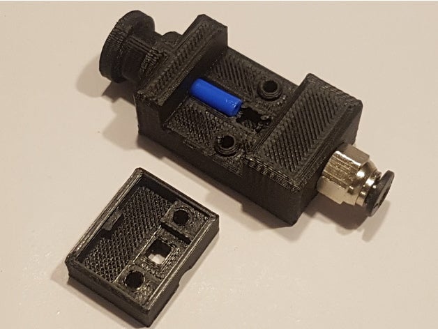duet laser sensor housing cloned titan bowden extruder duet3d filament 3D print model - Mito3D