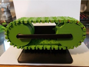 serbatoio brani desktop giocattolo bogey ruota m1abrams rc carri armati 3d print model - Mito3D