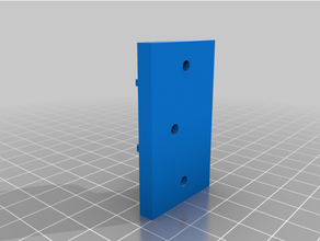 soporte barra armario 3d print model - Mito3D