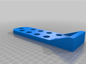universal simple spool holder bracket 3d print model - Mito3D