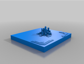 baia città metropoli cittadina 3d print model - Mito3D