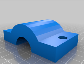 personalizado sencillo bar abrazaderas 3d print model - Mito3D