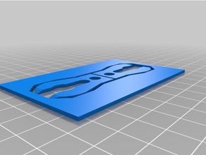 credit card jet-ski key outdoors waverunner yamaha 3d print model - Mito3D