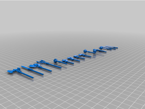 power weapons 200 ish thingiverse followers weapon 3d print model - Mito3D
