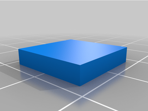 2x2 plat brique personnalisé 3d print model - Mito3D