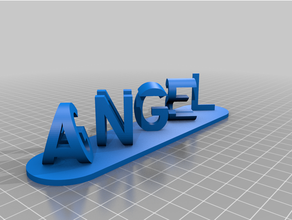 angelo budella personalizzato 3d print model - Mito3D