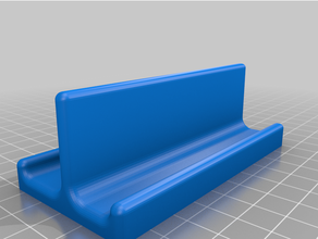 simple dual sided phone stand 3d print model - Mito3D
