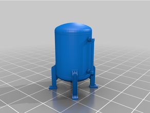 pressure tank 3d print model - Mito3D