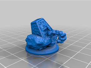 totemik Golemler Zindanlar ejderhalar Golem minyatür minyatürler 28mm yol bulucu rpg rol yapma oyunu totem 3d print model - Mito3D