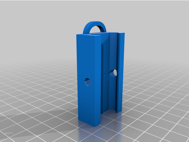 personnalisé picatinny rail nhjufame tag fabricant 3D print model - Mito3D