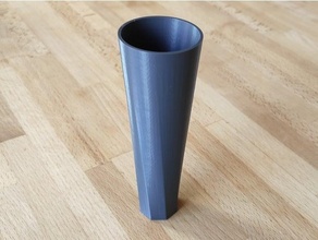 Vase Blume Topf 3d print model - Mito3D