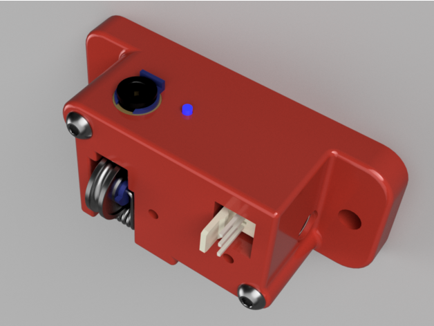 indireto laser filamento monitor dueto sensor duet2d duet3d duetwifi acabar sens óptico 3D print model - Mito3D