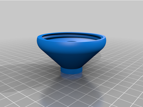 Sla dlp resina filtración embudo reemplazable filtrar 3d print model - Mito3D
