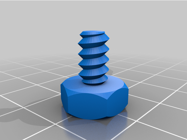 25 mm 5 diámetro nuez personalizado maleficio 3D print model - Mito3D