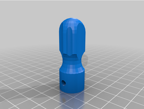 customized drill bit handles 3d print model - Mito3D