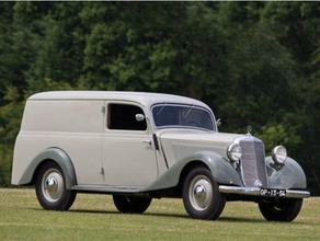 mercedes benz 170 w136 lieferwagen Panel van 1938 1936 1937 1939 1940 30s 40s Benz Deutsche Armee Wagen Mercedes 3d print model - Mito3D