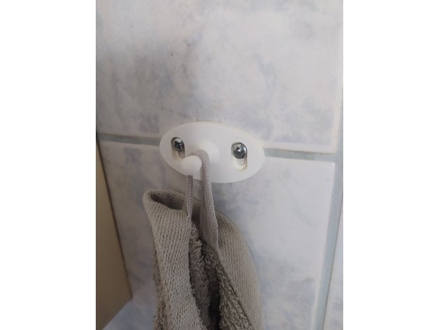 towel hanger 3D print model - Mito3D