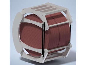 heavy spool carrier filament holder guide spoolholder mount 3d print model - Mito3D