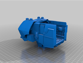 reaver titan interior 40k citadel potato titan warhammer 40k 3d print model - Mito3D