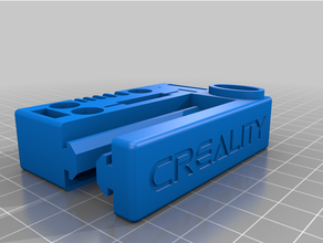 creality attrezzo titolare supporto 20x20toolholder ender 3 contenitore degli attrezzi 3d print model - Mito3D