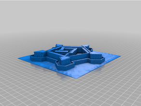 castle good hope 3d print model - Mito3D