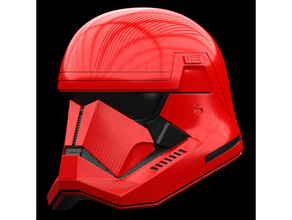 sith trooper helmet darth vader kylo ren movie prop props redtrooper rey skywalker star wars starwars 3d print model - Mito3D