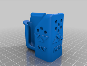 nerf Ruck Halfter 3d print model - Mito3D