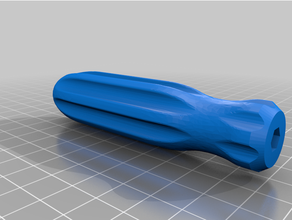 screwdriver handle long bits 3d print model - Mito3D
