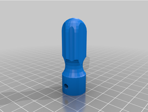 drill handle customized 3d print model - Mito3D